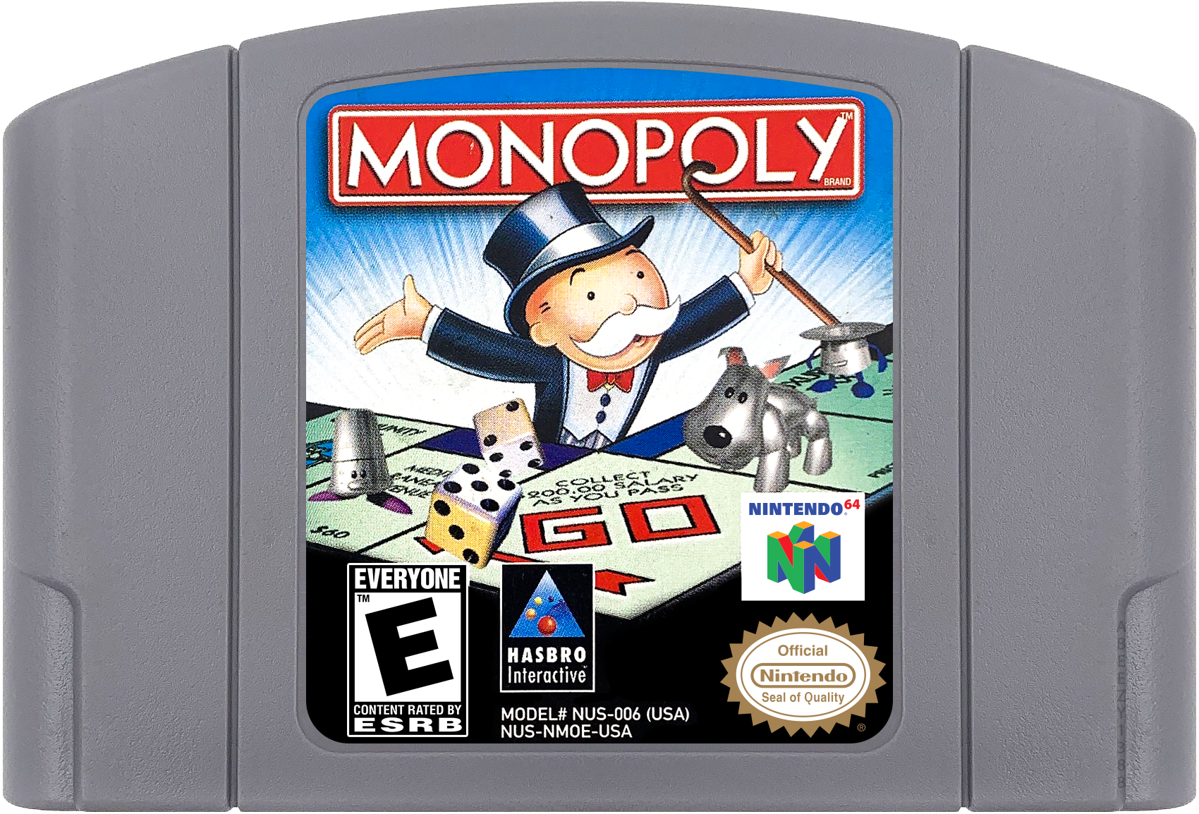 Monopoly media 7 for Nintendo 64